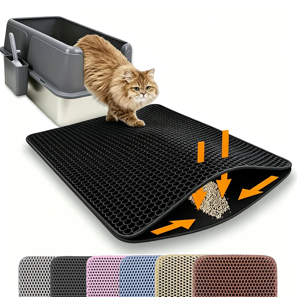 Double Layer Cat Litter Mat