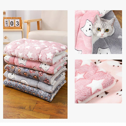 Double-Sided Cozy Pet Mat