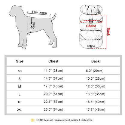 Warm Winter Dog Coat