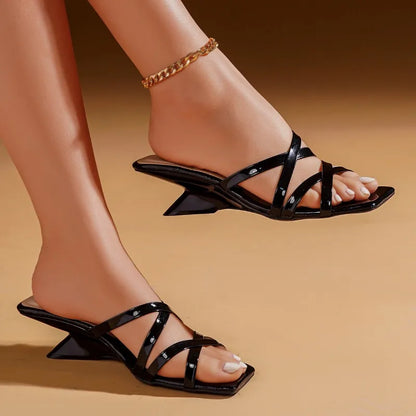 Kitten Heel Sandals