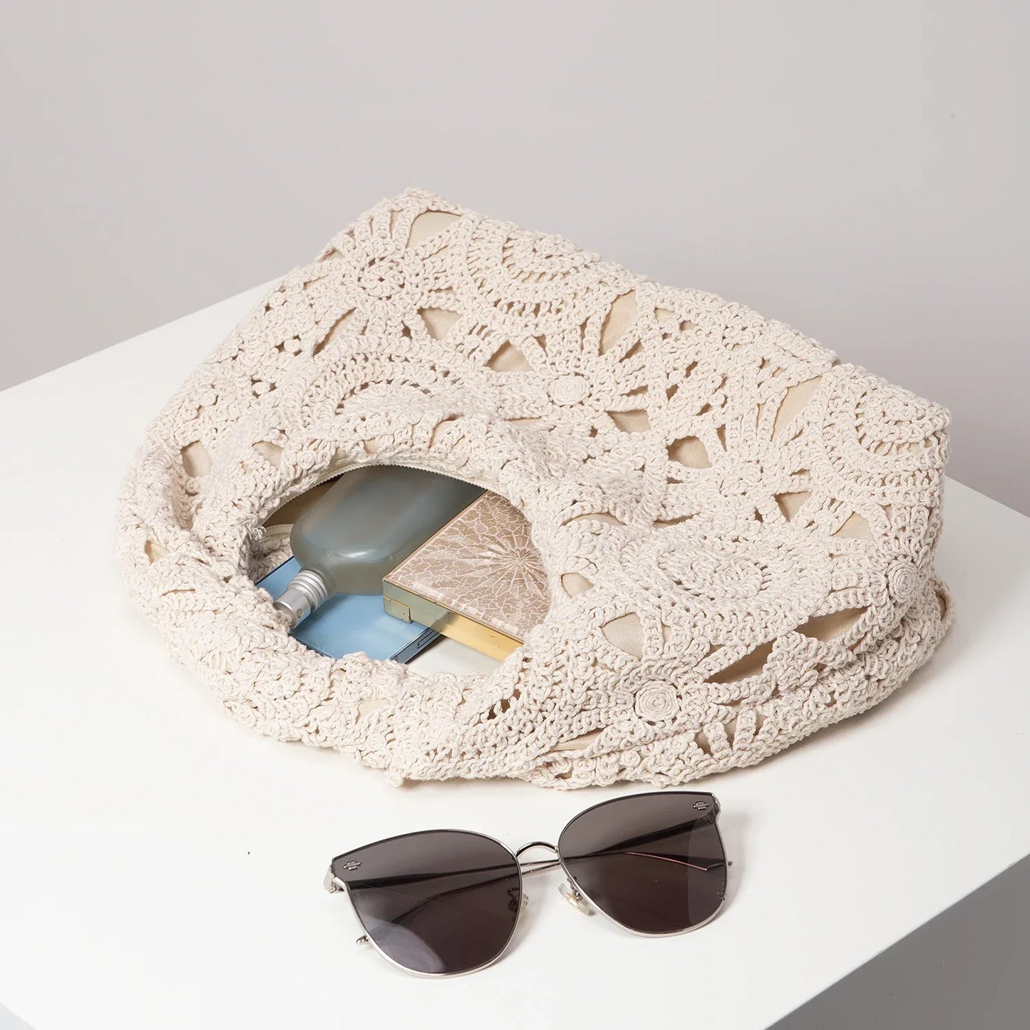 Crochet Knit Handbag
