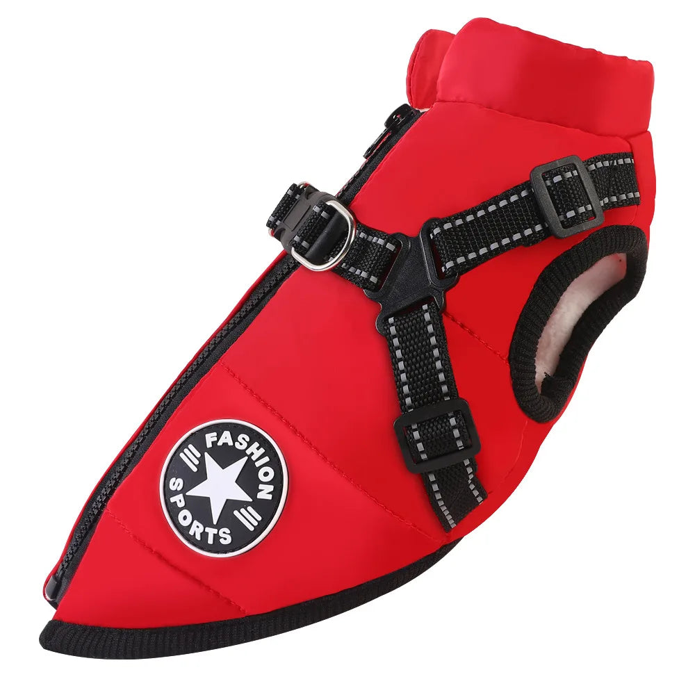 Warm Waterproof Dog Jacket