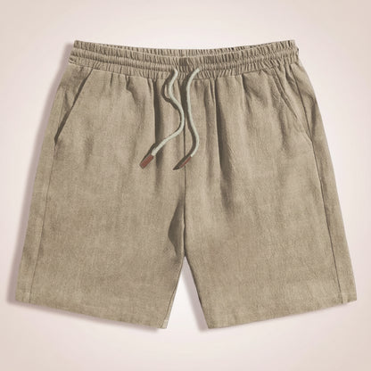 Linen Drawstring Shorts