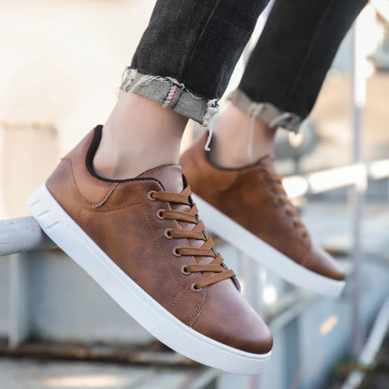 Lace-Up Casual Sneakers