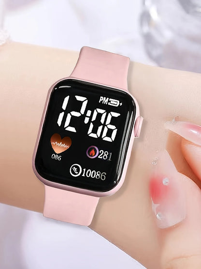 6-Piece Pearl LED Watch Set