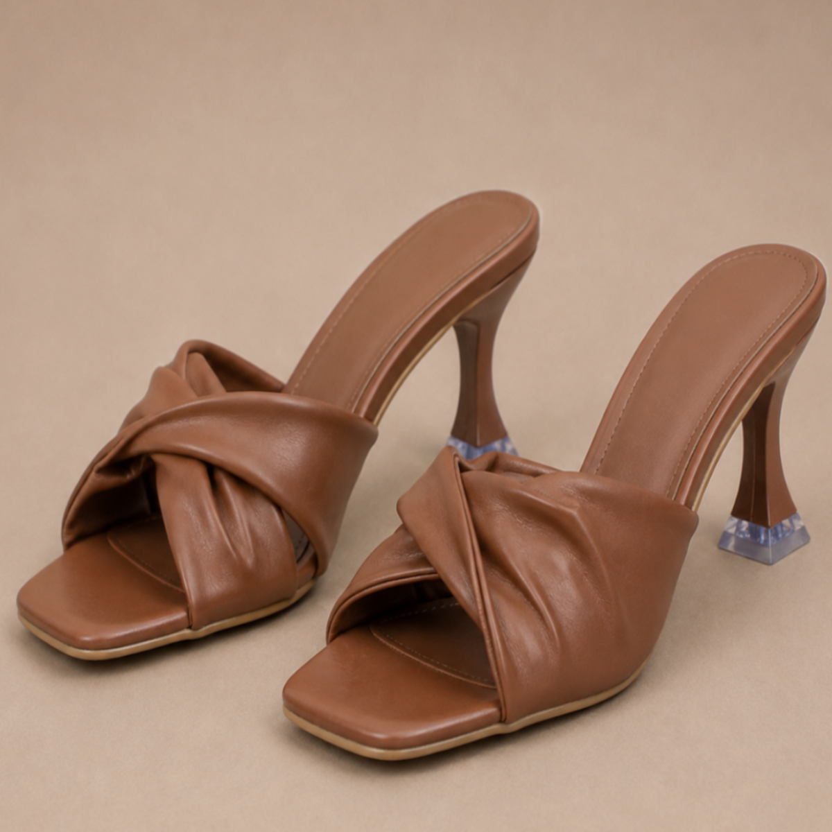 Amara Knot Strap Mules