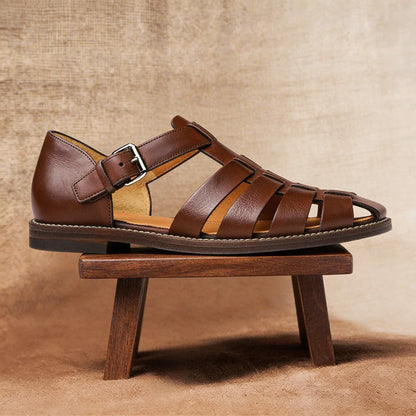 Toe Leather Fisherman Sandals