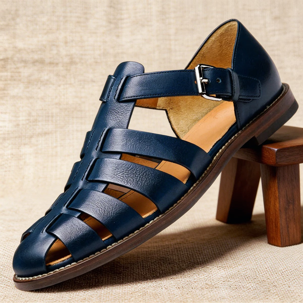 Toe Leather Fisherman Sandals