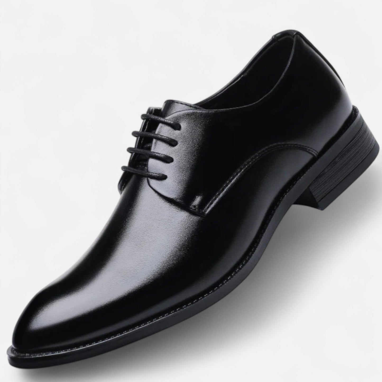 Leather Lace-Up Dress Shoes