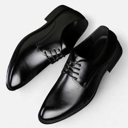 Leather Lace-Up Dress Shoes