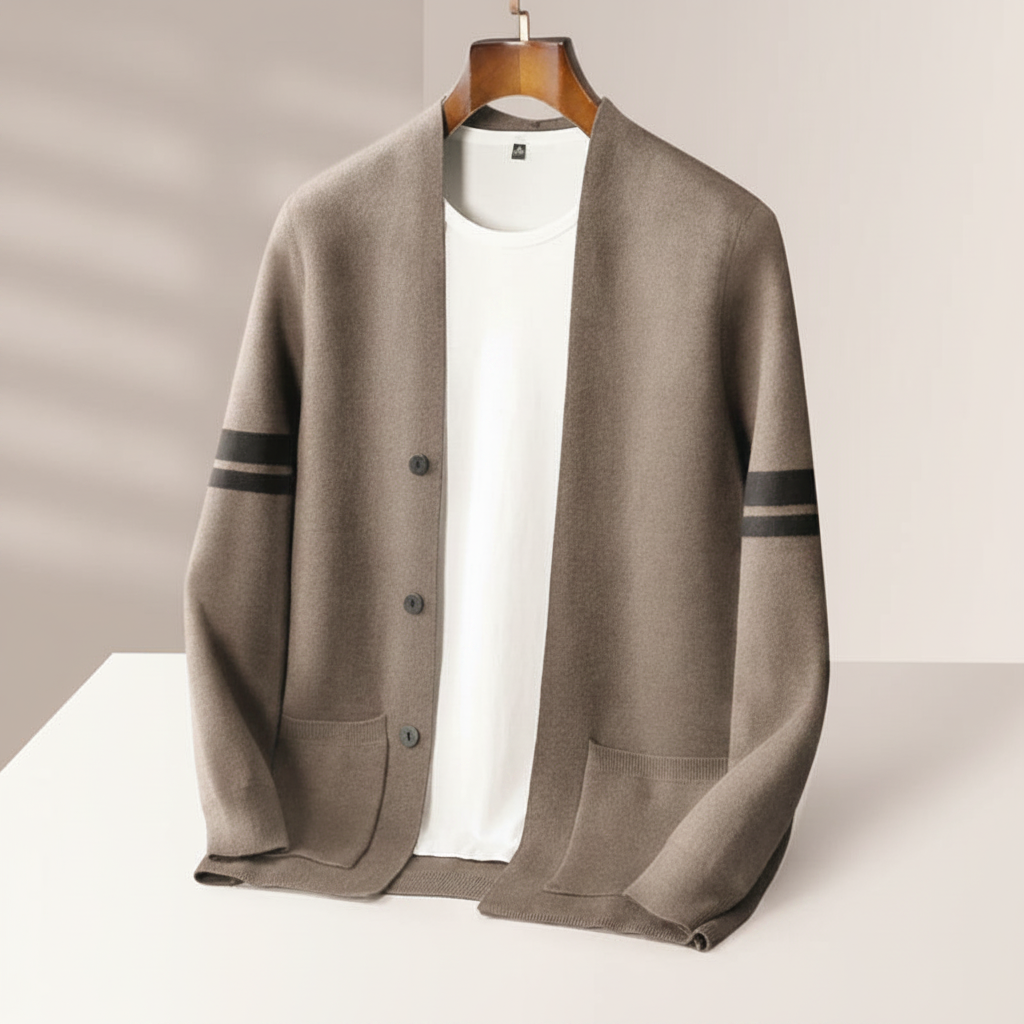 Button Front Knit Cardigan
