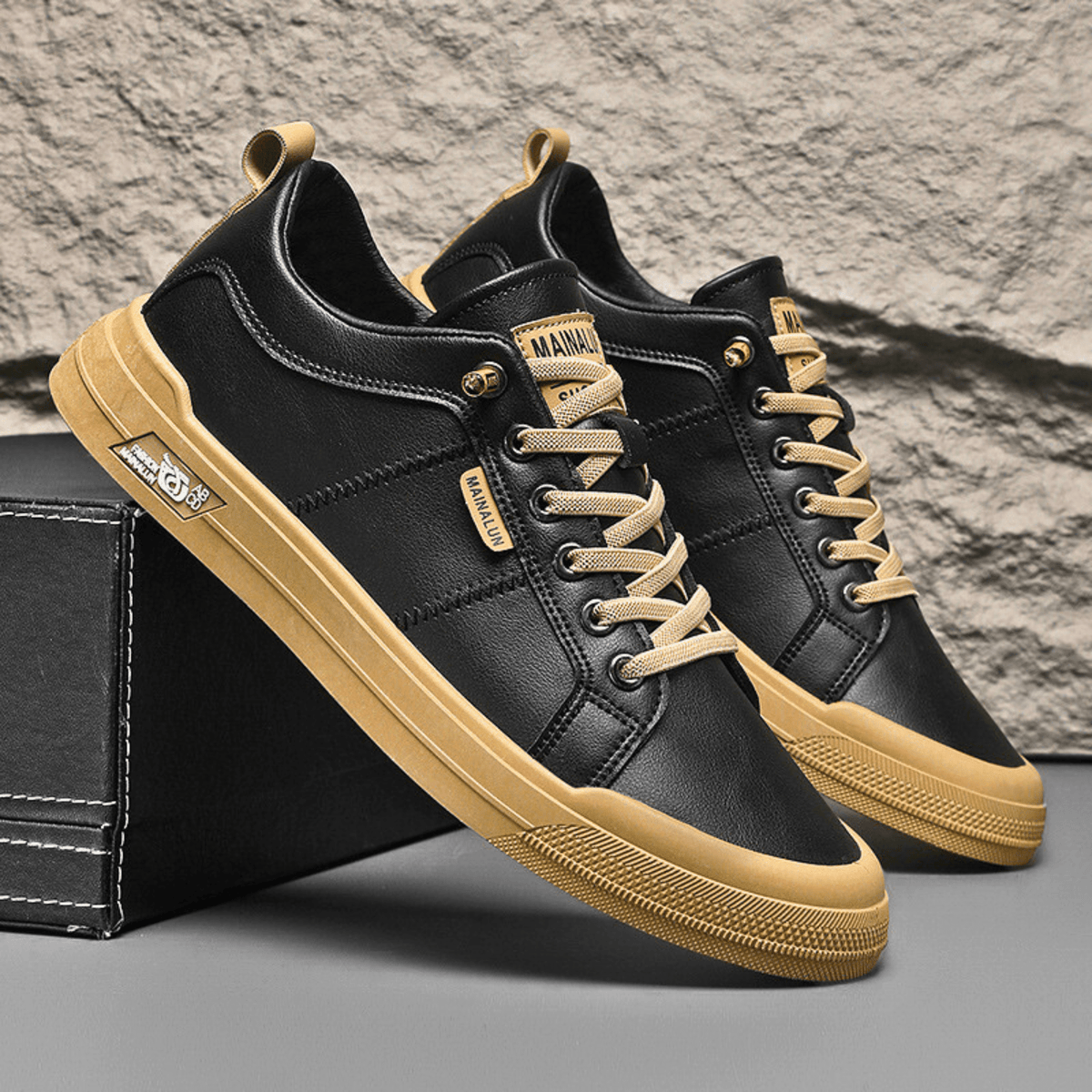 Lace-Up Casual Sneakers